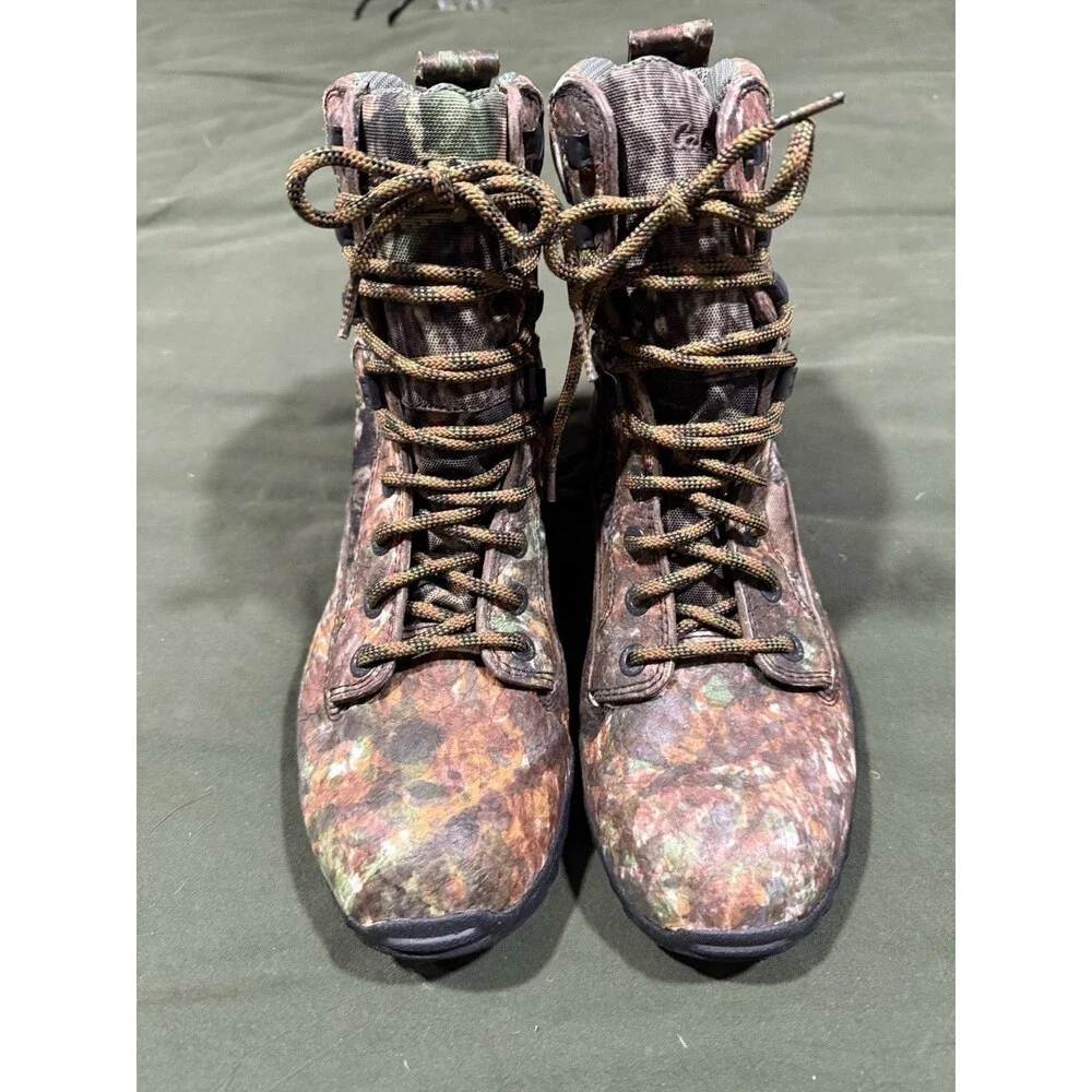 Mens Cabelas Gortex Scentlok Camo Waterproof Hunting Boots 10.5 New